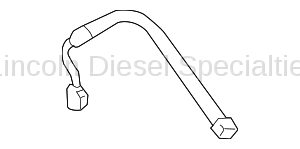 GM - GM OEM Replacement Rear Right Brake Hose (2011-2014)