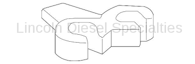 GM - GM OEM Oil Cooler Inlet And Outlet Pipe Retaining Clip (2006-2010)