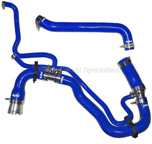 Pacific Performance Engineering - PPE Performance Silicone Upper and Lower Coolant Hose Kit Blue (2011-2016)