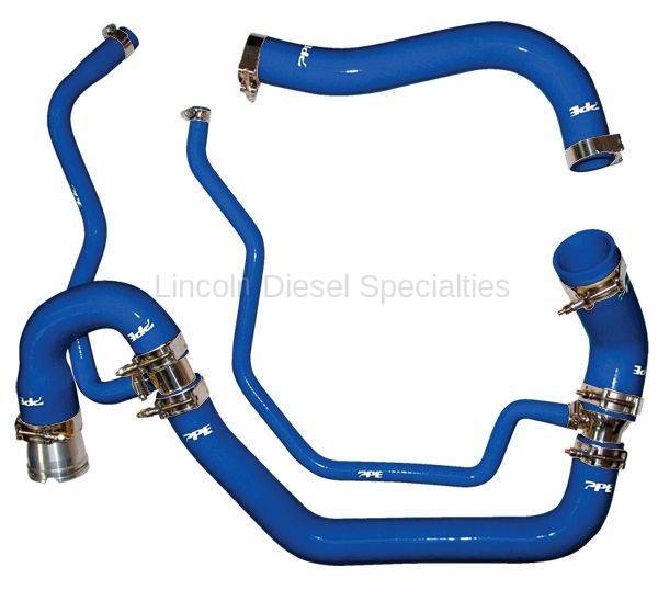 Pacific Performance Engineering - PPE Performance Silicone Upper and Lower Coolant Hose Kit, Blue (2006-2010)