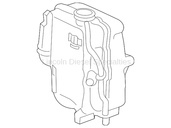 GM - GM OEM Replacement Coolant Surge Tank (2017-2019)