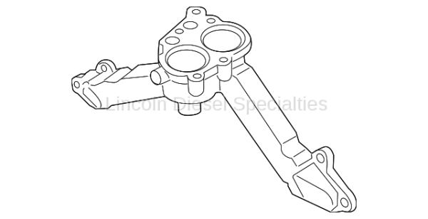 GM - GM OEM Thermostat Housing (2011-2016)