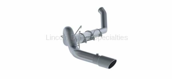 MBRP - MBRP Dodge/Cummins 5" Turbo Back, Single Side Exit, Aluminized (2003-2004)*