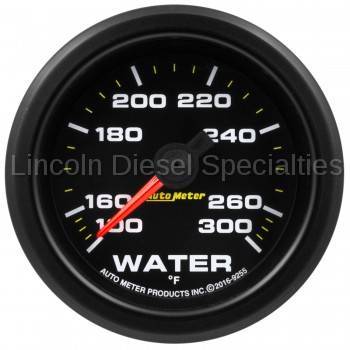 Auto Meter - Auto Meter Extreme Environment Series, 2 1/16", Gauge, Water Temp. 300ºF, Stepper Motor w/Peak & Warning (Universal)