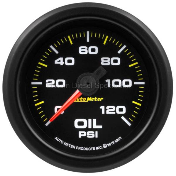 Auto Meter - Auto Meter Extreme Environment Series, 2 1/16" Gauge, Fuel Pressure 15PSI, Stepper Motor w/Warning  (Universal)