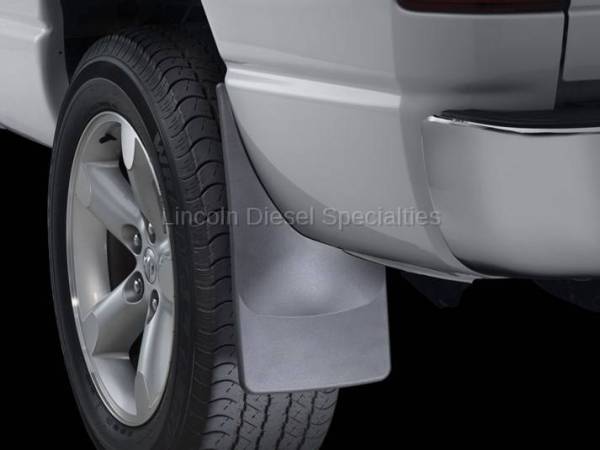 WeatherTech - WeatherTech Dodge Ram, Rear Only, Truck Mud Flaps, Black (2006-2009)