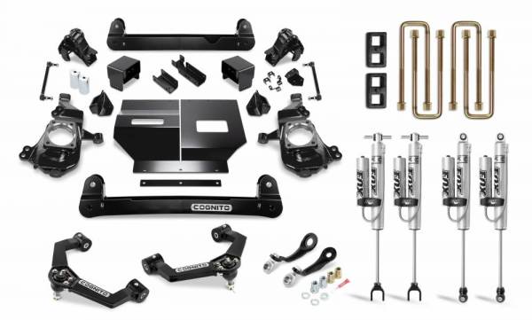 Cognito MotorSports - Cognito Motorsports 4" Performance Lift Kit  with FOX PS 2.0 IFP Shocks for Duramax (2020-2023)////////