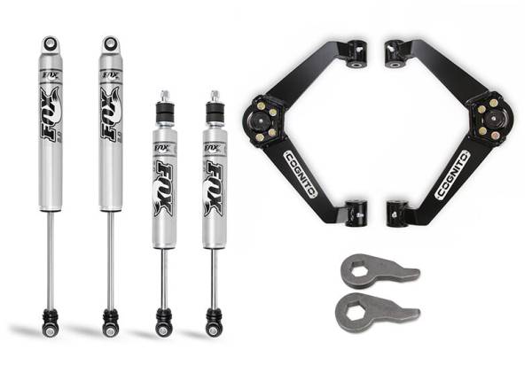 Cognito 3-Inch Performance Leveling Kit With Fox PS 2.0 IFP Shocks