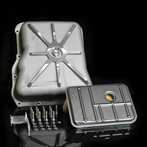 Transmission Pan, Lightweight Cast Aluminum