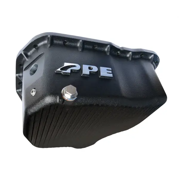 Pacific Performance Engineering - PPE EXTRA CAPACITY REPLACEMENT ENGINE OIL PAN, BLACK, GM DURAMAX LML (2011-2016)