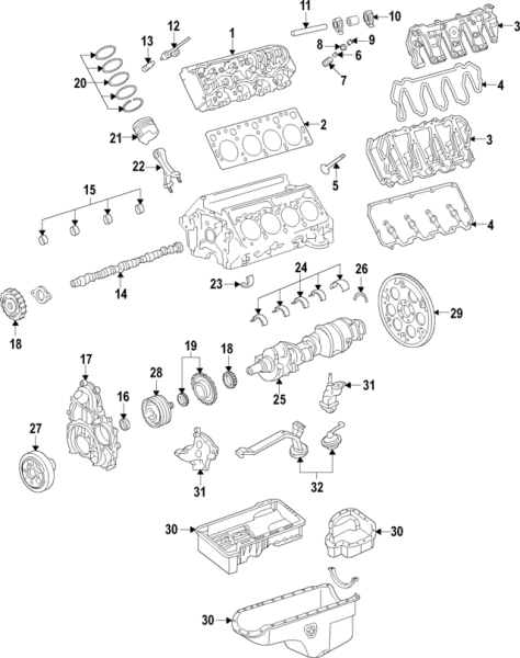 GM - Cylinder Head Gasket GM (17-22)