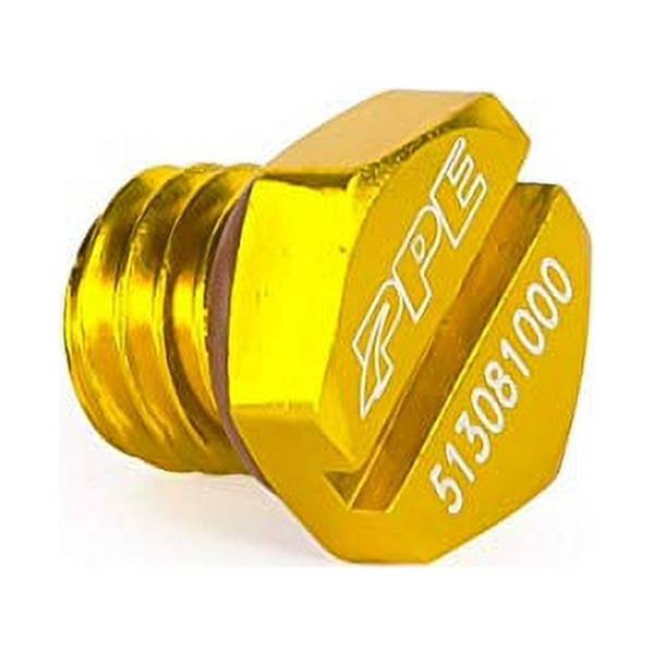 Pacific Performance Engineering - PPE GM Duramax 6.6L Air Bleeder Screw, Gold  (2001-2016)
