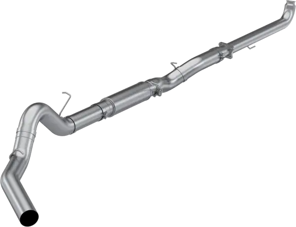 MBRP - MBRP  P Series, 5" Down Pipe Back, Single Side ,Exhaust System, AL, With Muffler, No Tip, Race Profile (2001-2004)