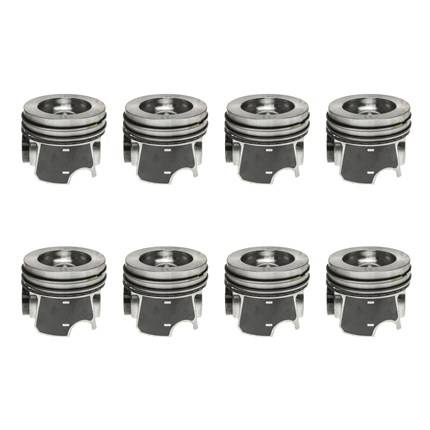 Mahle OEM - Mahle Pistons w/Rings for Ford 6.7L ,Full Set,  Std. (2017-2019)