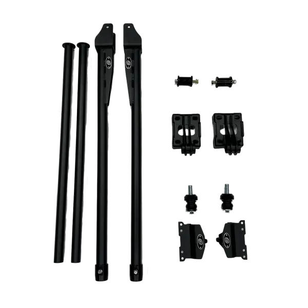 S&B Filters - S&B Traction Bar Kit For GM Silverado/Sierra, Short Gusset (2020-2026)