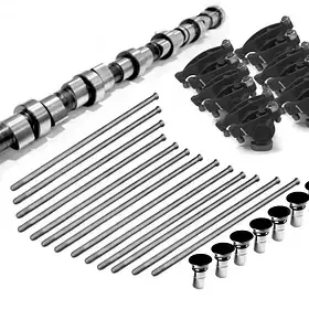 Hamilton Cams - Hamilton Cams, Dodge/Cummins,6.7L, FLAT TAPPET CONVERSION KIT with 178/208 Camshaft (2019-2024)