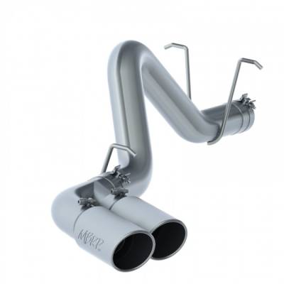 MBRP 11-15 4" Filter Back, Dual Outlet Single Side, AL 