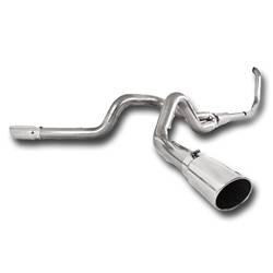 Exhaust - Exhaust Systems - MBRP - MBRP 99-03 Ford 7.3L 4" Turbo Back, Cool Duals, T409
