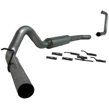 Exhaust - Exhaust Systems - MBRP - MBRP 03-07 Ford 6.0L Ec/Cc Turbo Back Single (Stock Cat), AL
