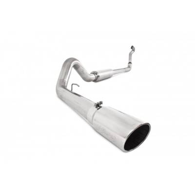 MBRP - MBRP 94-97 Ford 7.3L 4" Turbo Back, Single (Aluminized 3" downpipe), T409