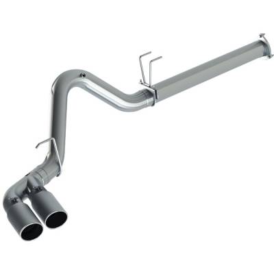 Exhaust - Exhaust Systems - MBRP - MBRP 15-16 Ford 6.7L 4" Filter Back, Dual Outlet Single Side, T409