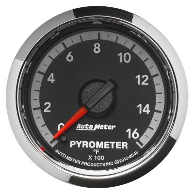Auto Meter - AutoMeter Dodge 4th Gen Factory Match Digital 2-1/16" 0-1600°F Pyrometer - Image 1