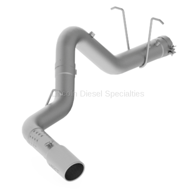 Exhaust - Exhaust Systems - MBRP - MBRP Installer Series 4" Filter Back, Single Side, AL, (2011-2015)
