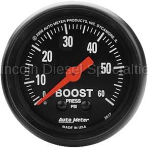 Auto Meter Z-Series Boost Gauge