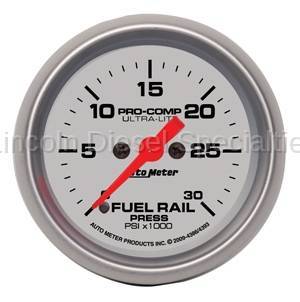 Auto Meter Ultra-Lite Fuel Rail Pressure Gauge