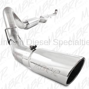 Exhaust Systems - 4 Inch Systems - MBRP - MBRP  XP Series, 4" Down Pipe Back, Single Side, Off-Road, T409 (2001-2007)
