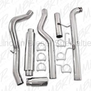 MBRP - MBRP  XP Series, 4" Down Pipe Back, Single Side, Off-Road, T409 (2001-2007 - Image 2