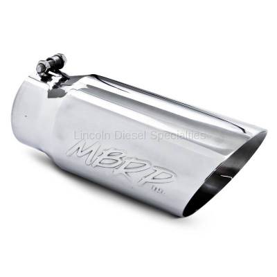 Exhaust - Exhaust Tips - MBRP - MBRP Universal 5" Dual Wall Angled T304 Exhaust Tip (4" Inlet, 5" Outlet)