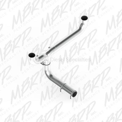 Exhaust Systems - Stack Systems and Smoker Kits - MBRP - MBRP SMOKERS™ Universal  XP Series 5" Dual "T" Pipe T409  Kit