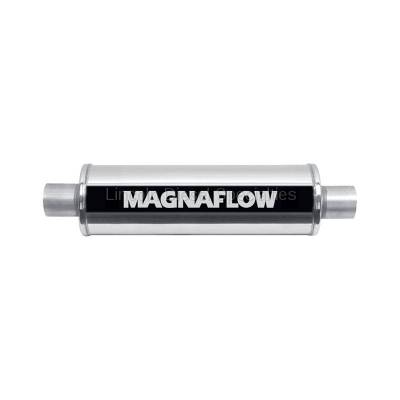 Magnaflow Universal  20" Stainless Steel Muffler,  4" Inlet 4"Outlet, 20" Length , Polished Finish