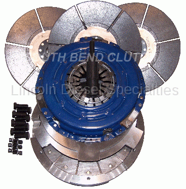 Transmission - Manual Transmission Clutches - South Bend Clutch - South Bend Triple Disc Clutch