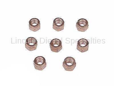 Engine - Glow Plugs and Related - Glow Plug Nuts (2004.5- 2010)(Set of 8)