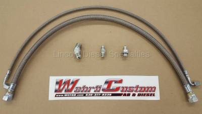 Wehrli Custom Fab Twin Turbo Oil Line Kit (S500) (2011-2016)