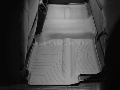 WeatherTech Duramax 2nd Row Only Floor Liner with Full Underseat Coverage (Grey) 2001-2007