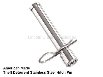 WeatherTech BumpStep® Stainless Steel Anti-Theft Hitch Pin