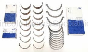 Engine - Bearings - Mahle OEM - Mahle Clevite H Series Rods,Mains,Thrust Washer Bearings Set for Duramax (2001-2010)