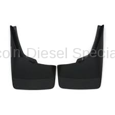 GM Front Molded Splash Guards (Black)(2007.5-2013)