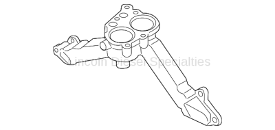 Cooling System - Thermostats-Water Pumps-Housings-Parts - GM - GM OEM Thermostat Housing (2009-2010)