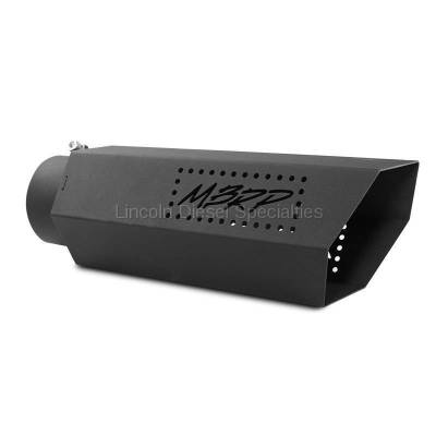Exhaust - Exhaust Tips - MBRP - MBRP Universal 5" Hex Tip 4" ID inlet 16" length (Black No/Logo) 