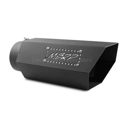 Exhaust - Exhaust Tips - MBRP - MBRP Universal 6" Hex Tip 5" ID inlet 16" length (Black w/Logo)