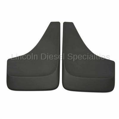 GM Front or Rear Contour Splash Guards, Small No Logo (2001-2007)