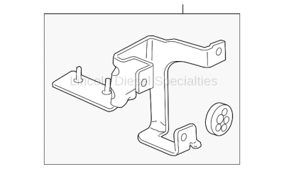 GM OEM ABS Pressure Modulator Mounting Bracket (2011-2014)