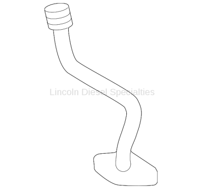 Cooling System - Hoses, Hose Kits, Pipes and Clamps - GM - GM OEM Radiator By-Pass Pipe (2011-2016)*
