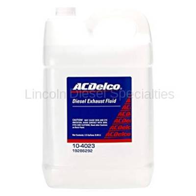 17-21 L5P Duramax - Oil, Fluids, Additives, Grease, and Sealants - GM - GM AC Delco Diesel Exhaust Emissions Reduction (DEF) Fluid - 2.5 gal