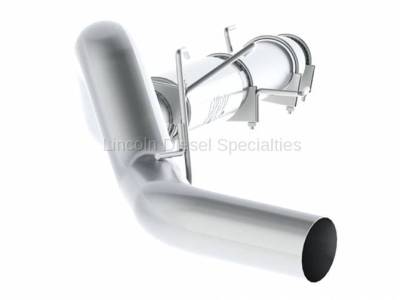 Exhaust Systems - 5 Inch Systems - MBRP - MBRP Dodge/Cummins 5" Cat Back, Single Side Exit, P(2004.5-2007) "600/610"