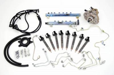 Fuel System - Injectors - Lincoln Diesel Specialities - CP4 Catastrophic Failure Replacement Kit with CP3 Conversion Kit (2011-2016)